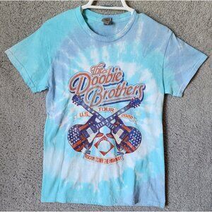 The Doobie Brothers US Tour 2022 "Rockin Down The Highway" Tie Dye Shirt Size S